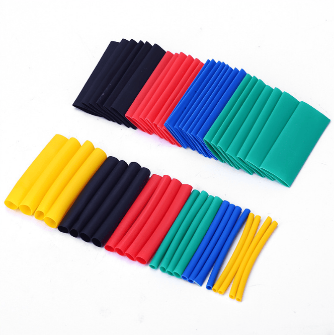 salelink.co.nz Unbranded 530pcs Heat Shrink Tubing Insulation Shrinkable Tube Assortment Electronic 530Pcs Heat Shrink Tubing Kit 8 Sizes 5 Colors