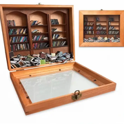 Anxiety Bookshelf Miniature Display Shelf,Contains 200 Miniature Book Models by salelink.co.nz