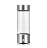 salelink.co.nz Unbranded USB Rechargeable Hydrogen Water Generator Bottle 420ml Portable Glass Water Bottle Hydrogen Water Generator Bottle | Action Outdoors NZ