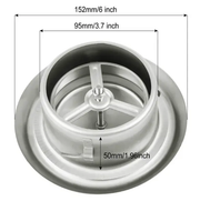 Adjustable 304 Stainless Steel Vent Cover by salelink.co.nz