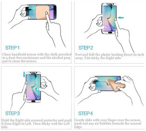 Samsung S6 Edge Screen Protector Tempered Glass by salelink.co.nz