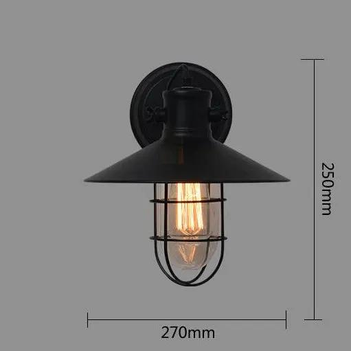 Indoor Wall Lamp Vintage Lighting Kitchen Light Black Wall Sconce by salelink.co.nz