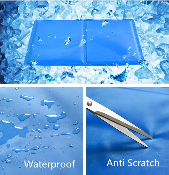 XL Pet Cooling Pad Cool Gel Mat Dog Cat Bed Non-Toxic Dog Summer by salelink.co.nz