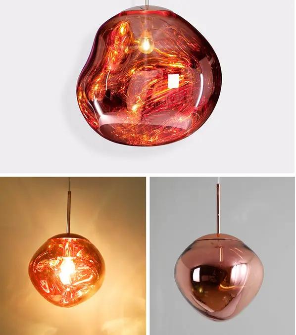 Lava Pendant Light Hanging Modern Round Hanging Lamp by salelink.co.nz