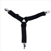 4pcs Triangle Fitted Sheet Strap Clips Grippers Mattress Bed Suspenders Holder by salelink.co.nz