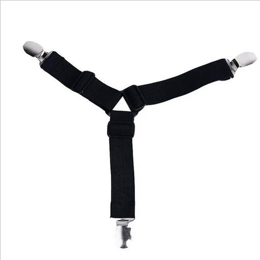 4pcs Triangle Fitted Sheet Strap Clips Grippers Mattress Bed Suspenders Holder by salelink.co.nz