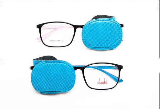 BLUE Amblyopia Eye Patches For Glasses, Kids Eye Patch, Strabismus , Lazy eye by salelink.co.nz