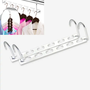 2PCS Space Saver Saving Metal Magic Hanger Clothes Closet Organize Hook by salelink.co.nz