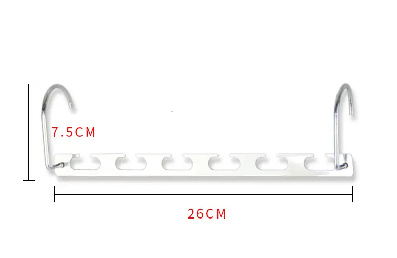 2PCS Space Saver Saving Metal Magic Hanger Clothes Closet Organize Hook by salelink.co.nz