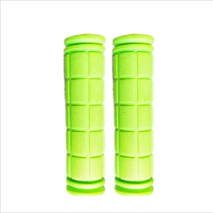GREEN 1Pair Non-slip Mountain Bike Cycling Bicycle Soft Durable Rubber Handlebar Grips by salelink.co.nz