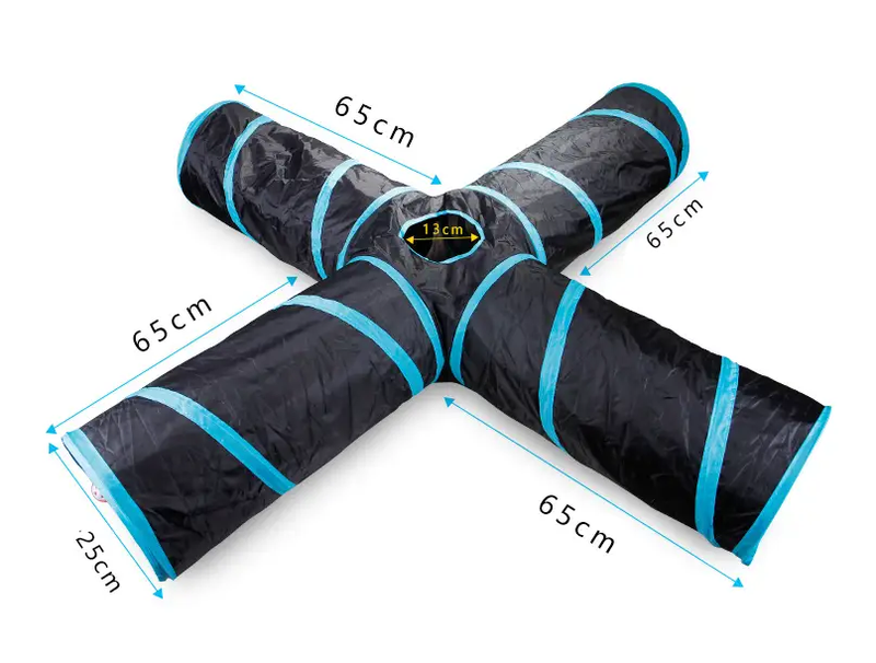 Pet Cat Puppy Tunnel Toy by salelink.co.nz