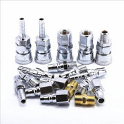 18pcs Air Hose Fittings Nitto Type Male Coupler Compressor Couplings Air Tools by salelink.co.nz