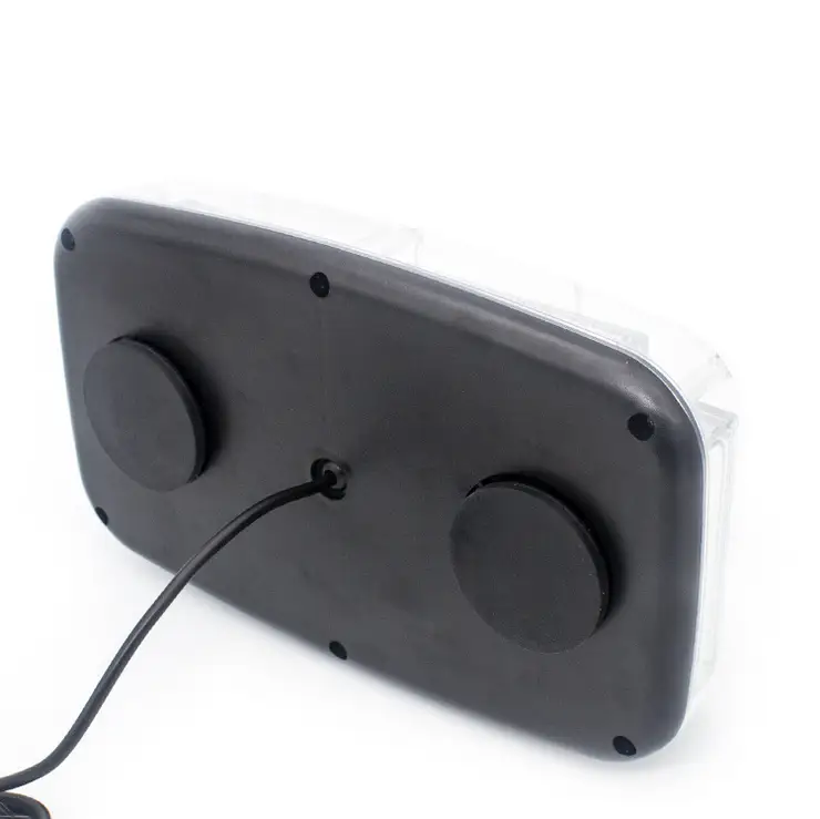 6-COB LED Beacon Flashing Magnetic Emergency Warning Strobe Amber Light 12/24V by salelink.co.nz