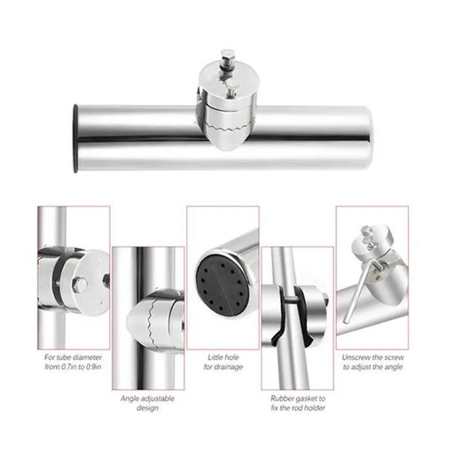 1PC 3/4"-1" Fishing Rod Holder by salelink.co.nz
