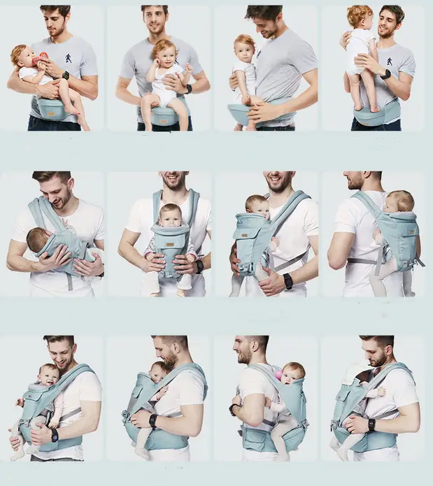 Infant Baby Carrier With Hip Seat Stool Backpack by salelink.co.nz