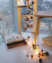 20LED Pine Cone Christmas Lights String Fairy Xmas Wire Battery Powered Home Decor by salelink.co.nz