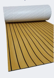 90x240cm EVA Foam Teak Sheet Boat Decking Marine Floor Board by salelink.co.nz