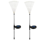 2 Pack Solar LED Firework Garden Lights Outdoor by salelink.co.nz
