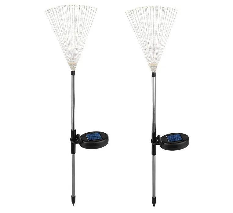 2 Pack Solar LED Firework Garden Lights Outdoor by salelink.co.nz