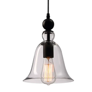 Glass Bell Pendant Hanging Light Lamp Vintage Lamp by salelink.co.nz