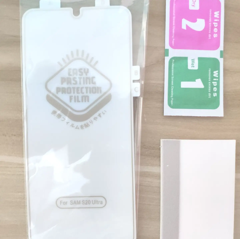 SAMSUNG GALAXY S20 Ultra HYDROGEL AQUA FLEXIBLE Soft Crystal Screen Protector by salelink.co.nz