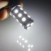 2X 18 Led Brake Reverse Turn Stop Tail Light Bulb 1156 BA15S Car White Globe by salelink.co.nz