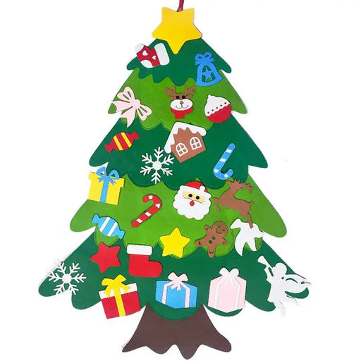 DIY Felt Christmas Tree Set by salelink.co.nz