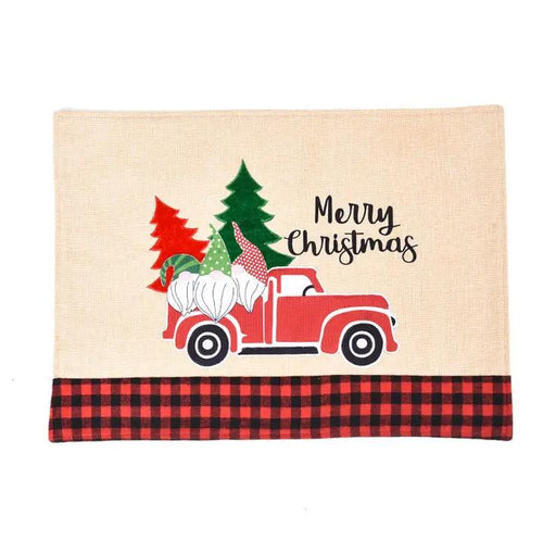 SET 4 x Dining Table Mat Placemat Christmas by salelink.co.nz