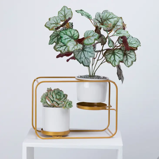 Flower Pot Ceramic Planter Rack Holder Shlef by salelink.co.nz