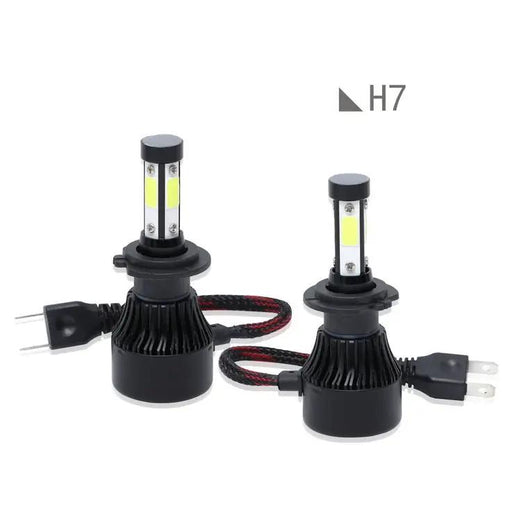 H7 Led Headlights Car Light Bulbs Headlamp 6500K (Pair) by salelink.co.nz