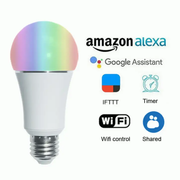 E27 Smart Bulb Wireless WiFi Remote Control Light for Alexa Google Home by salelink.co.nz