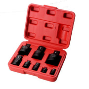 8pc Impact Socket Adaptor Set Ratchet Increaser Reducer Convertor 1/4''-1" Drive by salelink.co.nz