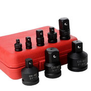 8pc Impact Socket Adaptor Set Ratchet Increaser Reducer Convertor 1/4''-1" Drive by salelink.co.nz