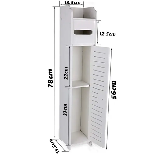 Bathroom Storage Cabinet Shelf Corner Organiser by salelink.co.nz