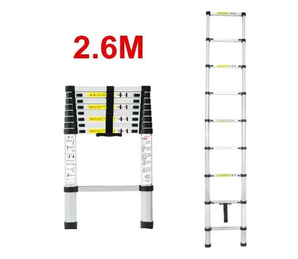 Kiwi Grab Kiwi Grab Ladder Telescopic Aluminium Extension Ladder 1m-2.6m Ladder Telescopic Aluminium Extension Ladder 1m-2.6m