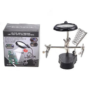 Soldering Iron Magnifier Stand Holder Station by salelink.co.nz
