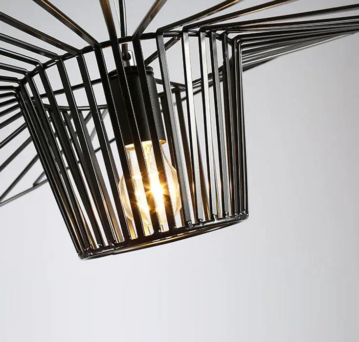 Pendant Light Black Metal Hat Shape Lamp Hanging by salelink.co.nz