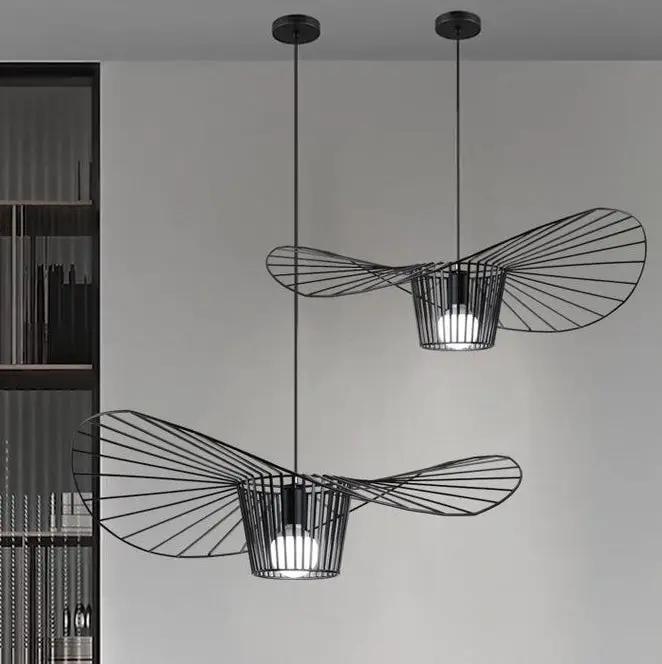 Pendant Light Black Metal Hat Shape Lamp Hanging by salelink.co.nz