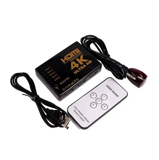 5 Port 4K HDMI Splitter Switch Switcher Adapter by salelink.co.nz