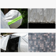 3XL Aluminum Waterproof Outdoor Car Cover Double Thick Rain UV Resistant by salelink.co.nz