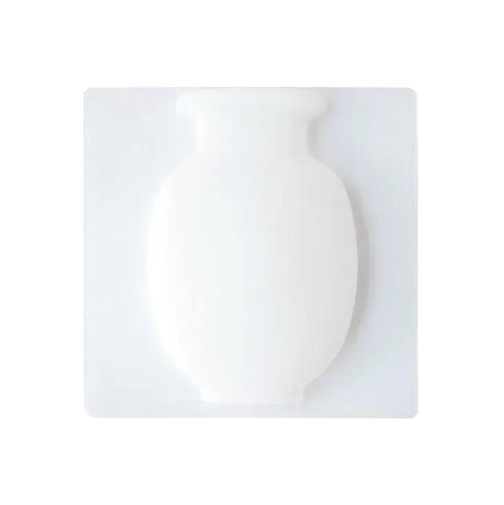 Silicone Sticky Wall Magic Plant Vases Container Flowers Bottle Pots Decor by salelink.co.nz