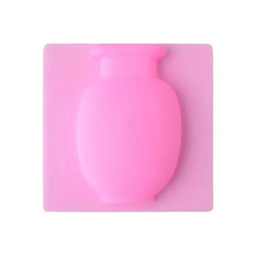 Silicone Sticky Wall Magic Plant Vases Container Flowers Bottle Pots Decor by salelink.co.nz