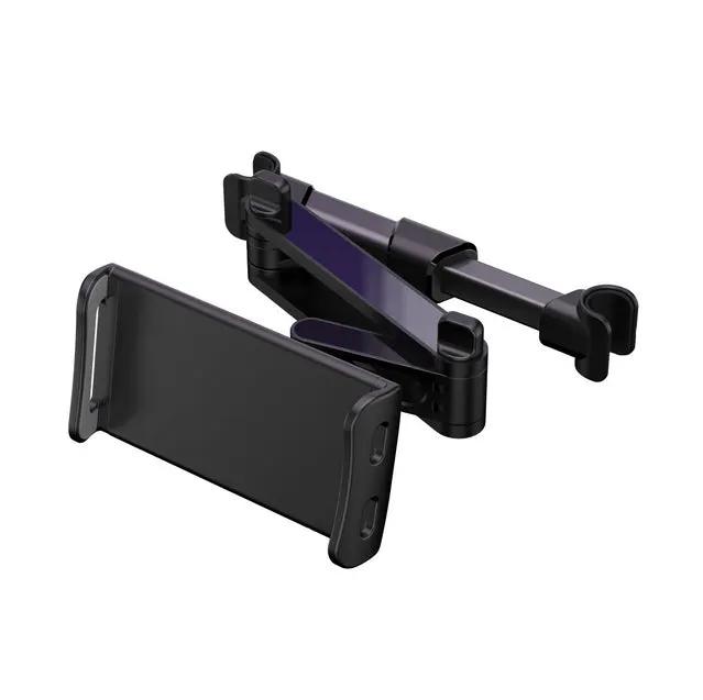 Extendable Car Back Seat Headrest Long Mount Universal Holder iPad Tablet Rotate by salelink.co.nz