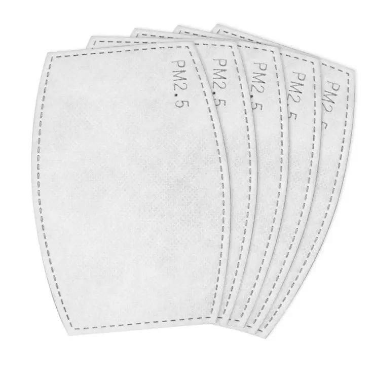 Adult PM2.5 Face Mask Filter Activated Carbon Anti Pollution Filters Pad by salelink.co.nz