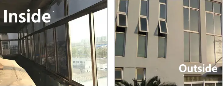Window Film Black Silver 100CMx 5M by salelink.co.nz