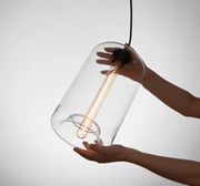 Clear Lampshade Glass Pendant Hanging Light by salelink.co.nz