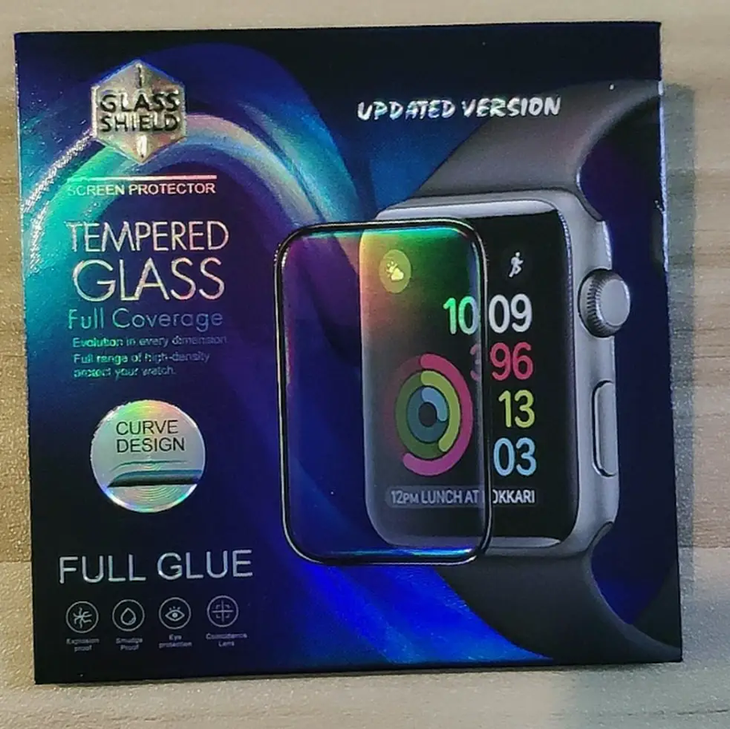 38mm Apple Watch Series 1/2/3 Tempered Glass Screen Protector by salelink.co.nz