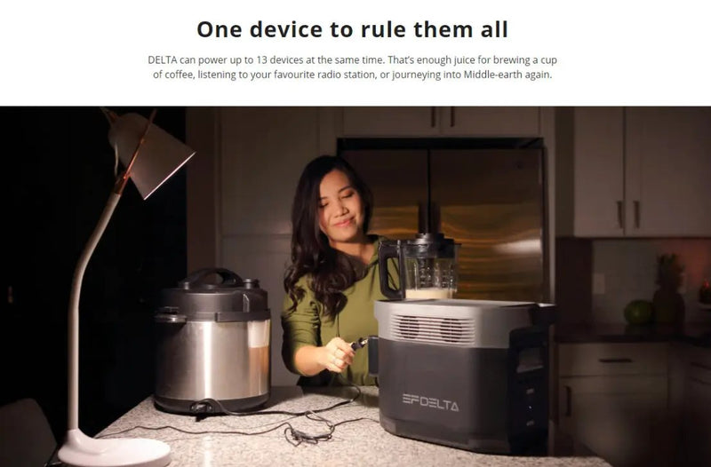 EcoFlow DELTA Portable Power Station by salelink.co.nz