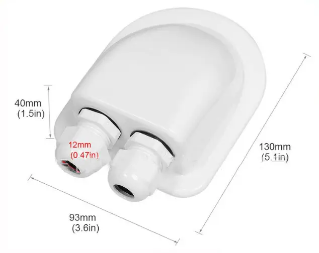 Double Cable Entry Gland Solar Panel Mounting Boat Roof For Caravan Gland Box by salelink.co.nz