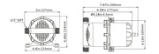 SEAFLO Boat Water Accumulator Tank Marine RV Pressurized Tank Water Pump 0.75L by salelink.co.nz
